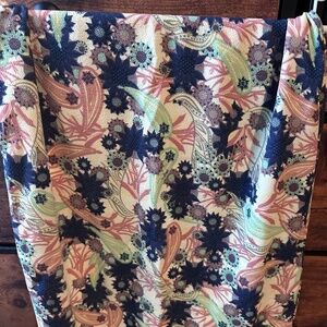Lularoe Cassie floral pencil skirt